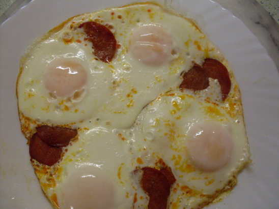 Hamm & Eggs  (3 tojásból)